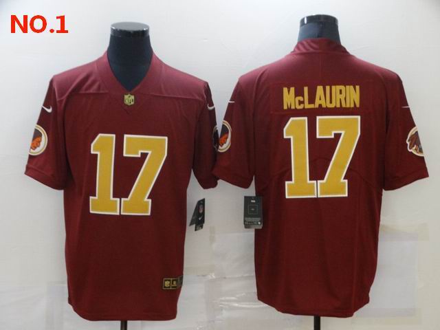 Men's Washington Redskins #17 Terry McLaurin Jerseys-10